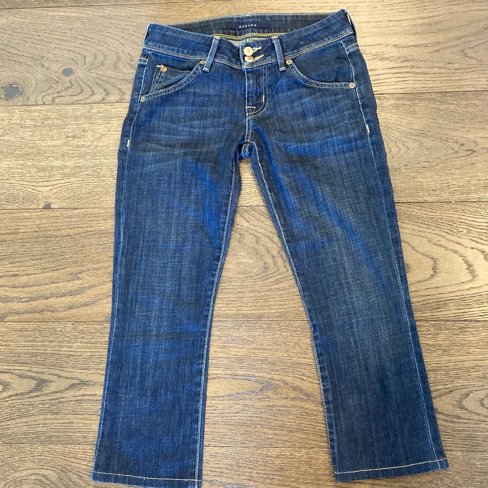 Hudson Cropped Jeans 25
